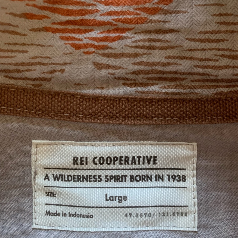 NWOT- REI Patterned Jacket - Picture 2 of 2